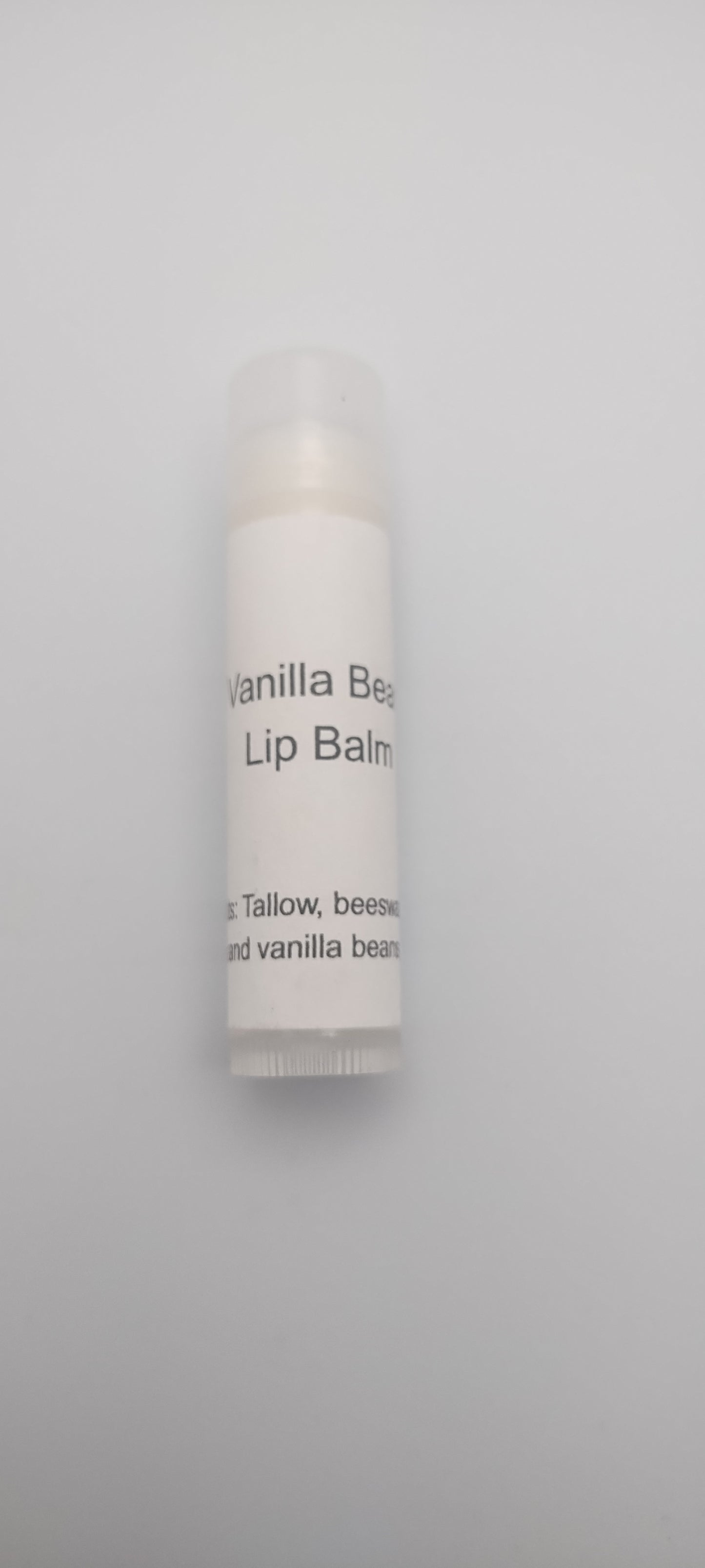 Tallow Lip Balm - Vanilla Bean infused