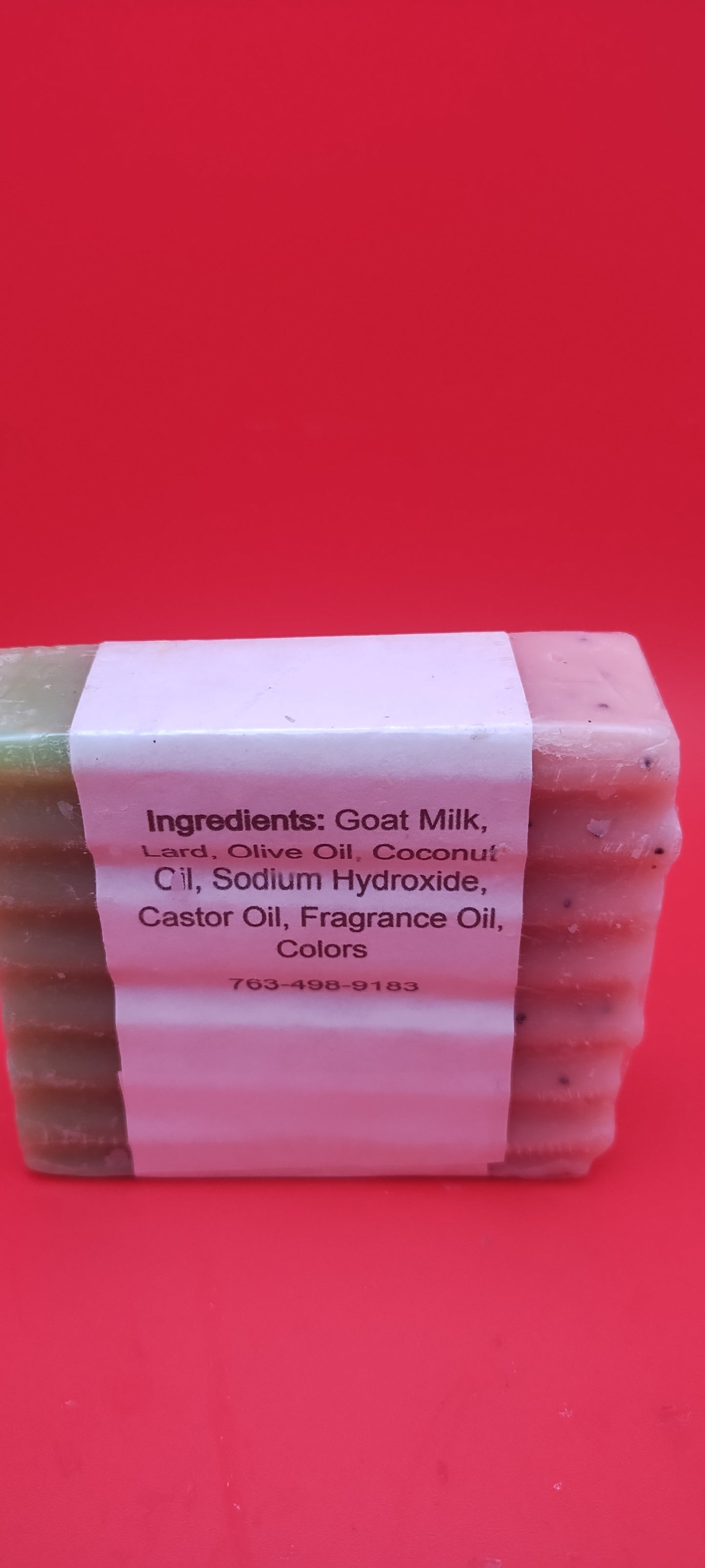 Watermelon Goat Milk Soap