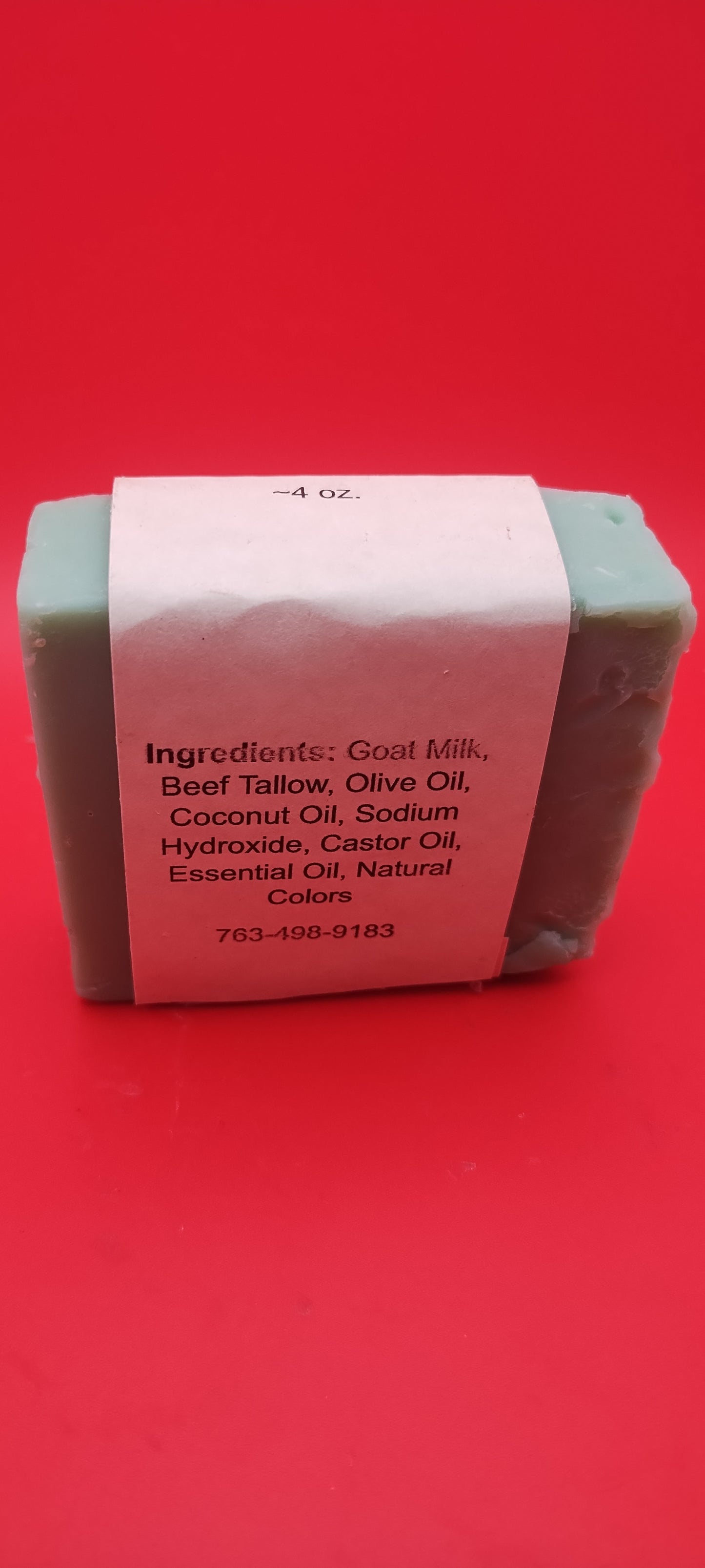 Peppermint Rosemary Goat Milk & Tallow Soap