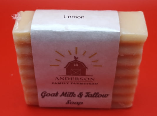 Lemon Goat Milk & Tallow Soap