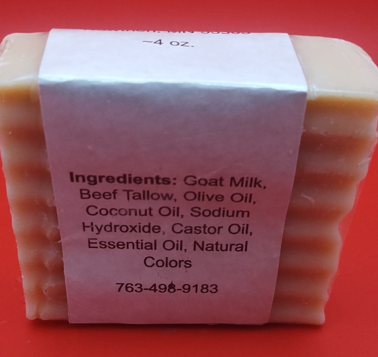 Lemon Goat Milk & Tallow Soap