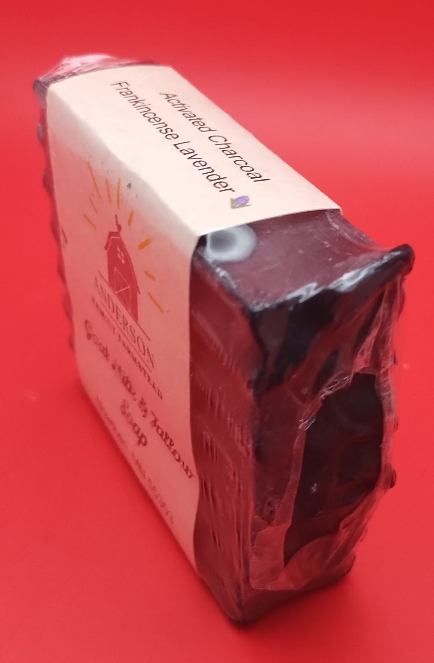 Activated Charcoal Frankincense and Lavender Goat Milk & Tallow Soap