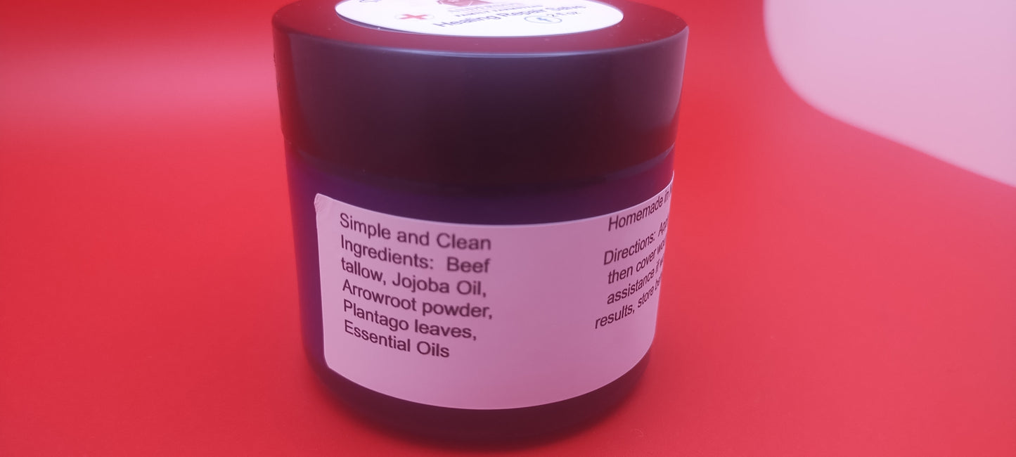 Healing Repair Tallow Salve 2 oz