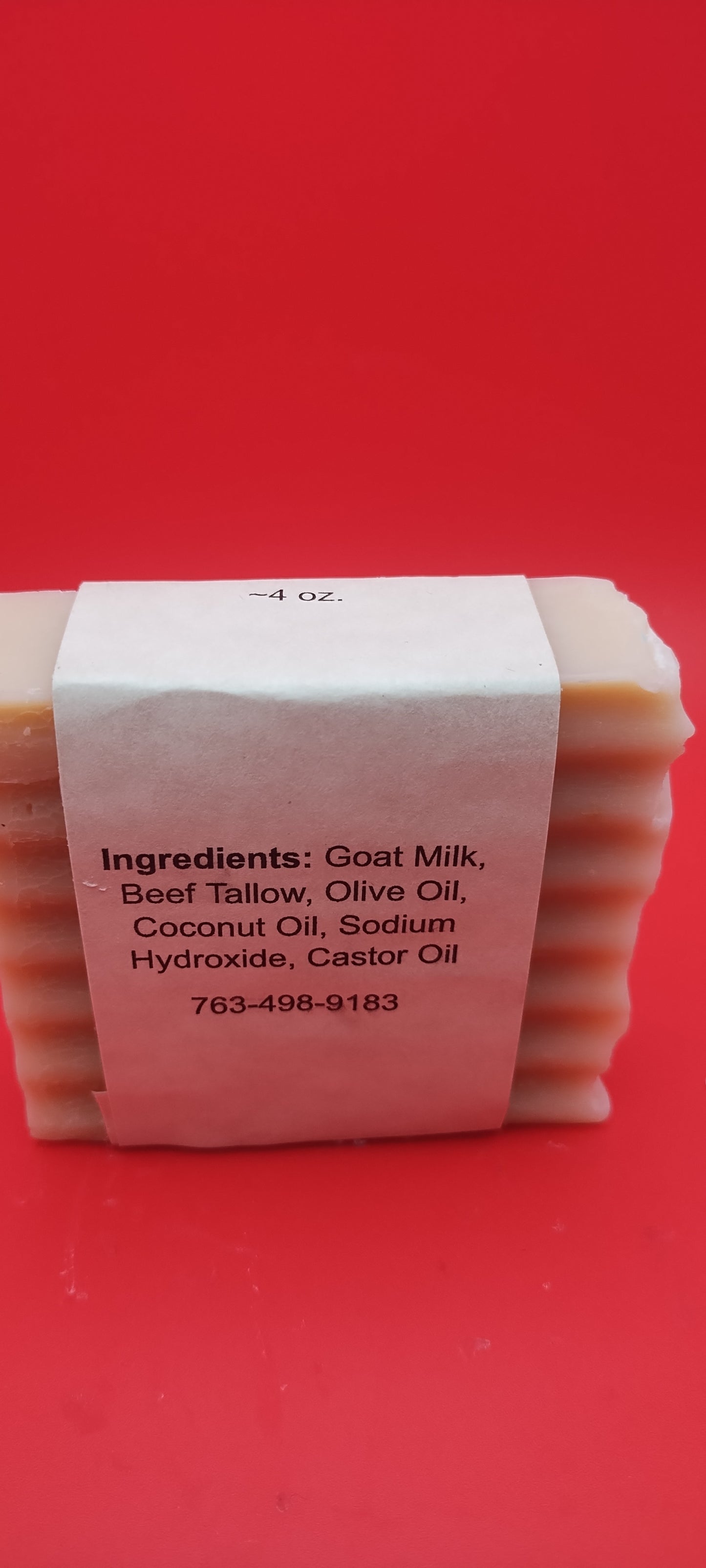 Goat Milk & Tallow Soap Unscented