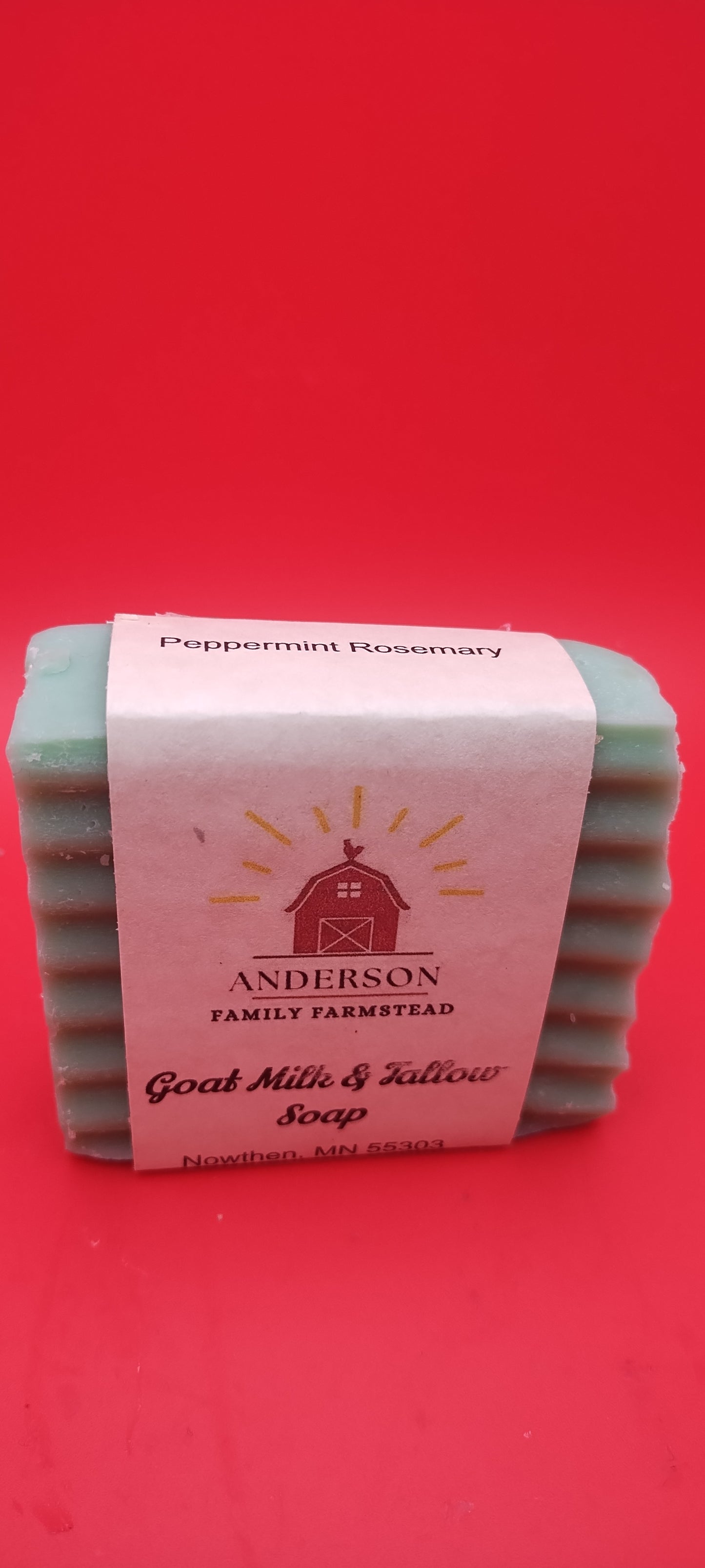 Peppermint Rosemary Goat Milk & Tallow Soap