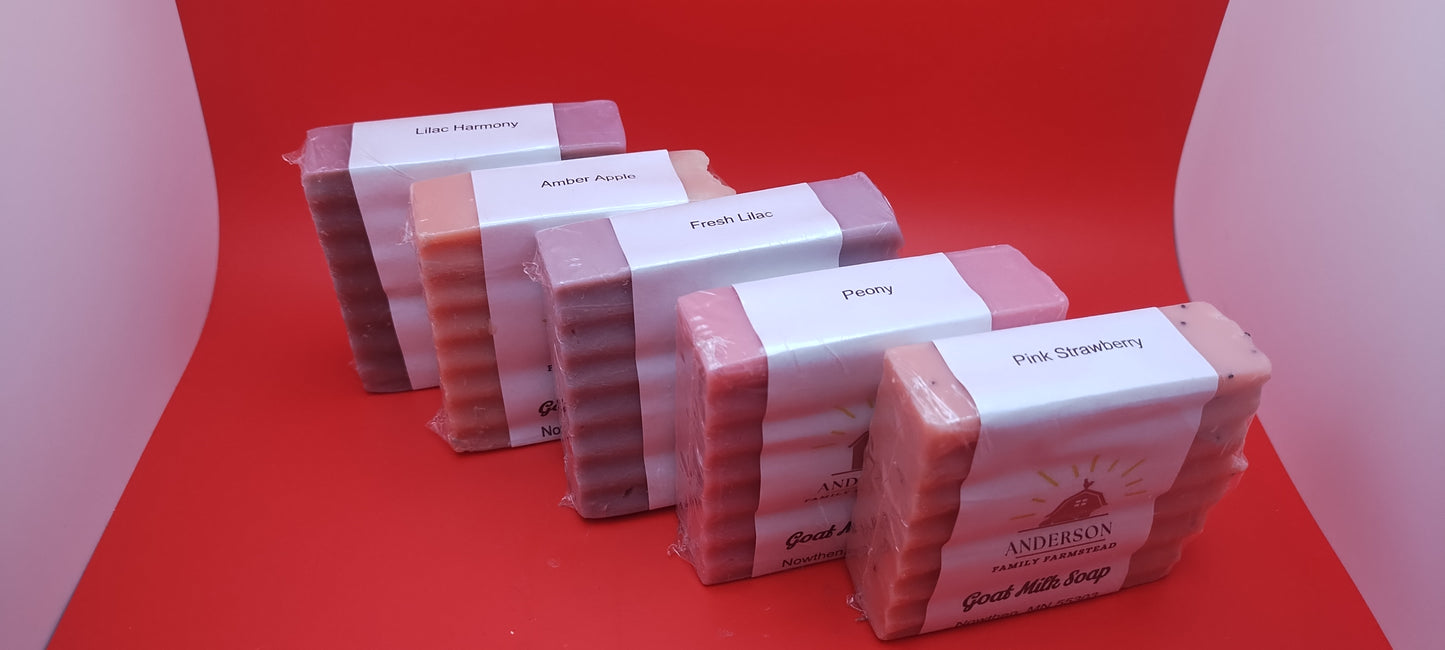Spring/Summer 4 oz Goat Milk Soap