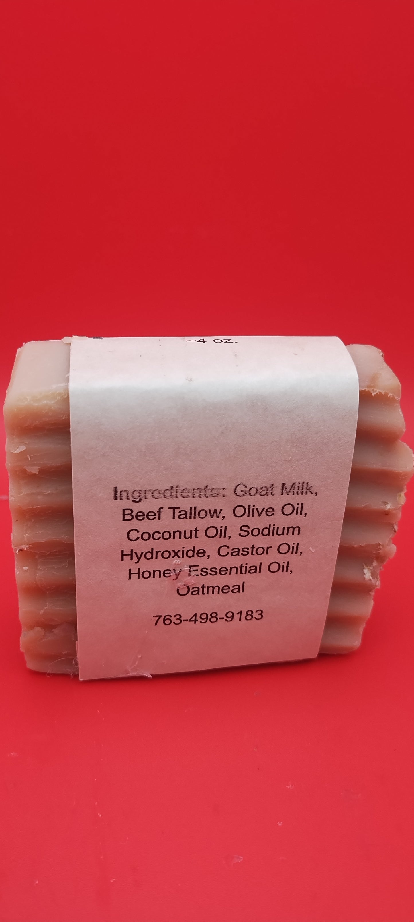 Oatmeal, Milk & Honey Goat Milk & Tallow Soap