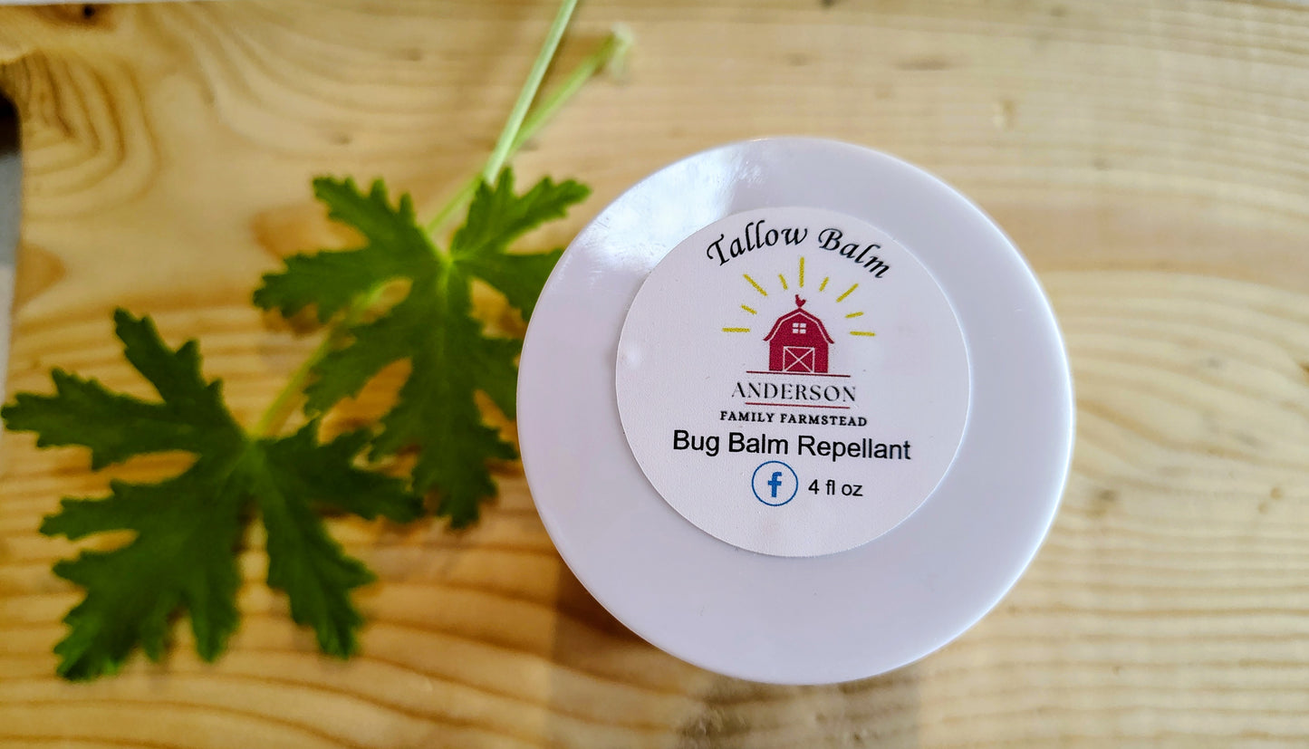 Bug Repellent Tallow Balm