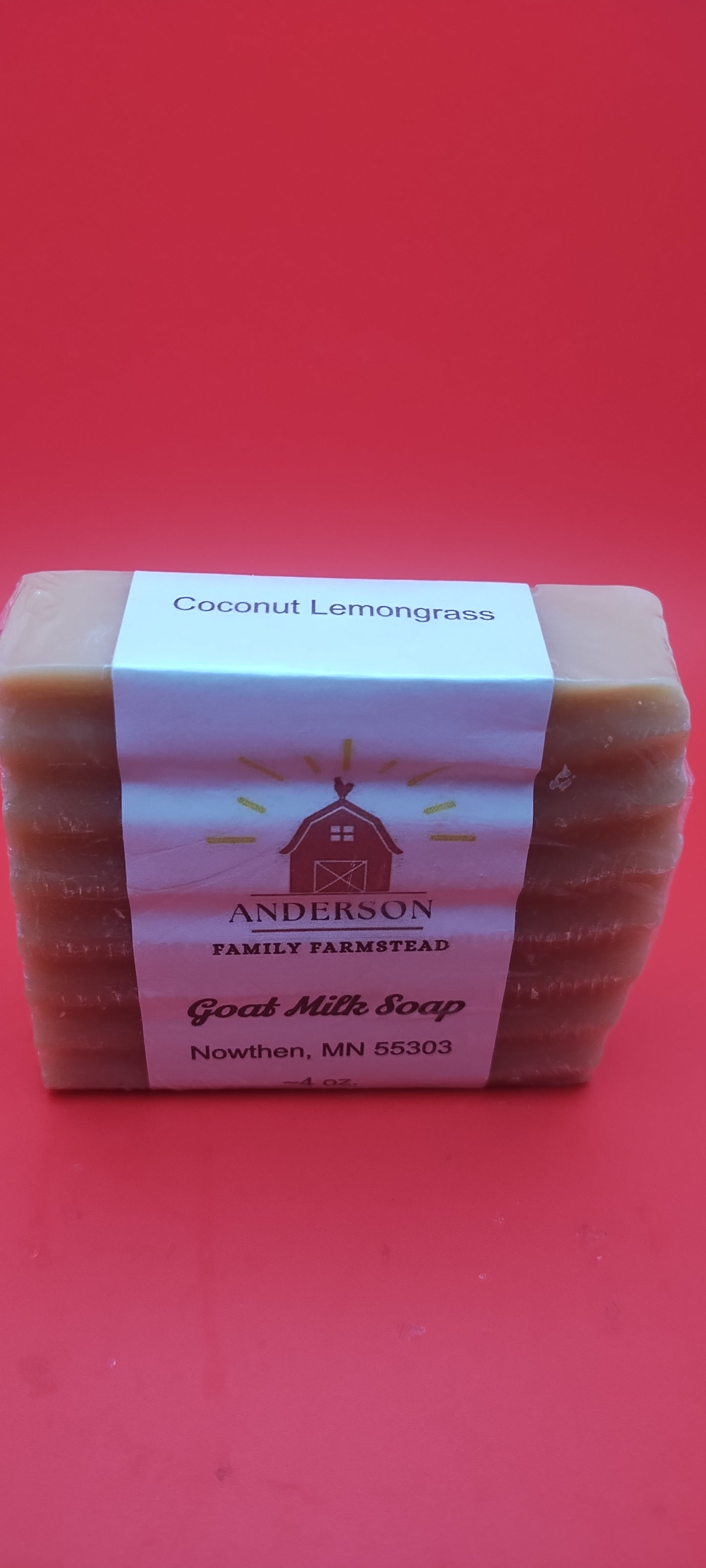 Coconut Lemongrass Goat Milk Soap