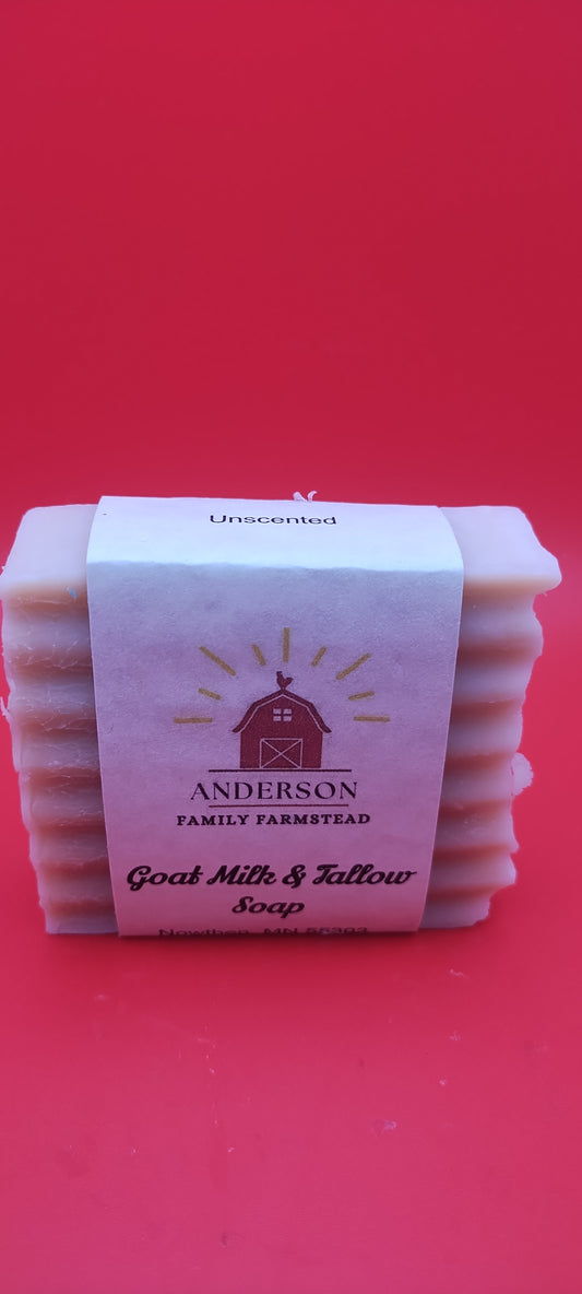 Goat Milk & Tallow Soap Unscented